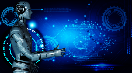 人工智能ai科技海報圖片