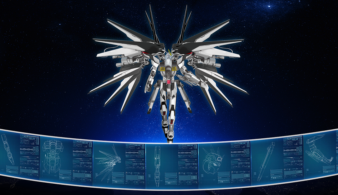 高達(dá)壁紙練習(xí)|動(dòng)漫|其他動(dòng)漫|kimiLIU 